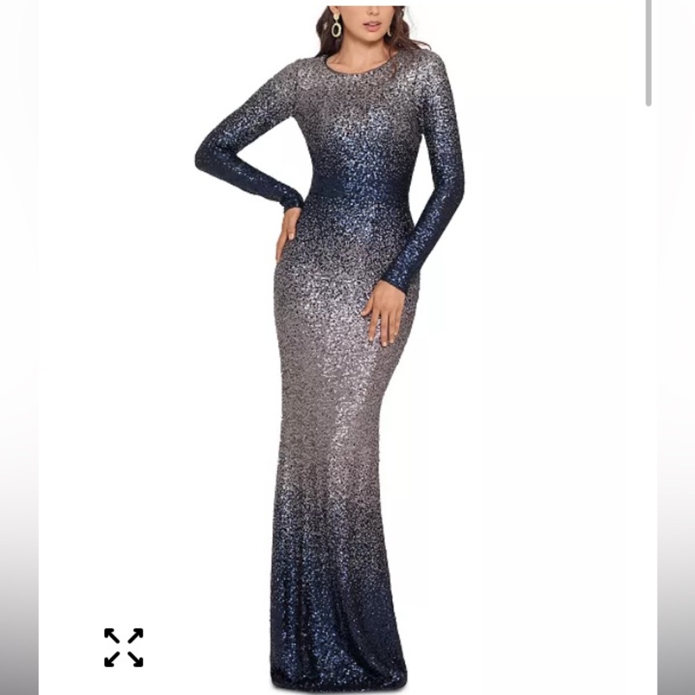 Elegant Black and Silver Women's Dress maxi dress sequence gown 
Sequence dress